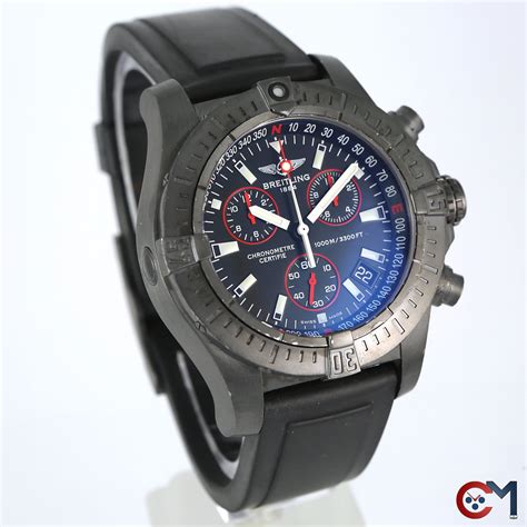 breitling seawolf avenger blacksteel limited|Breitling Avenger seawolf chrono.